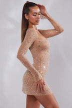 Aniela | Long Sleeve  Mini Dress