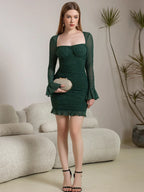 Lucy | Mesh Mini Dress